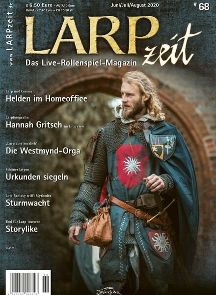 Larpzeit – Juni-August 2020 Cover