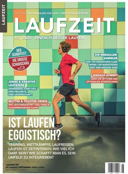 Laufzeit – August-September 2020 Cover