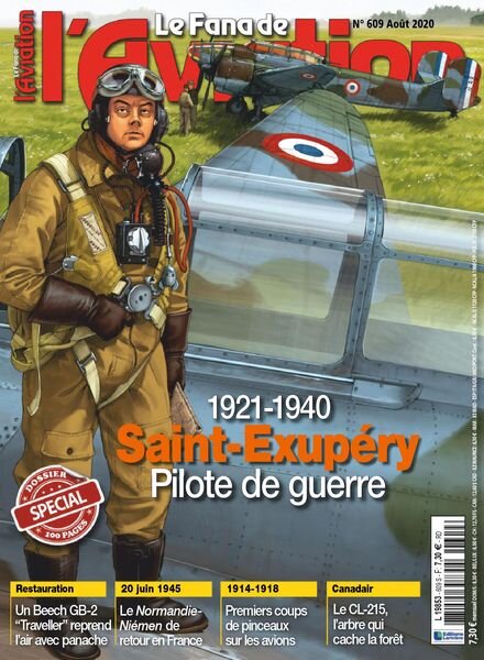Le Fana de l’Aviation – aout 2020 Cover