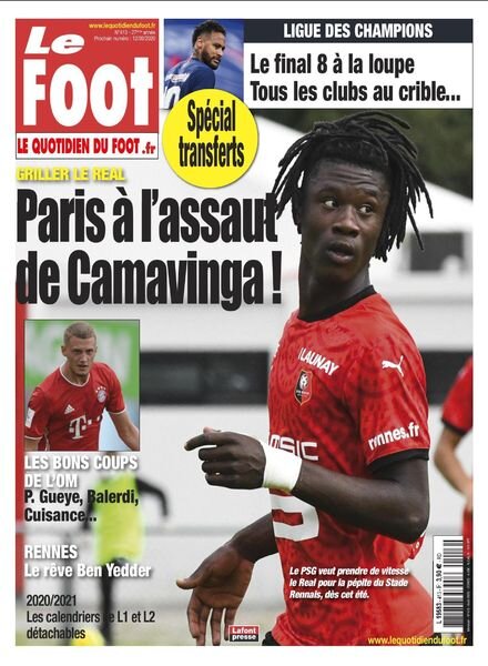 Le Foot – 12 Septembre 2020 Cover