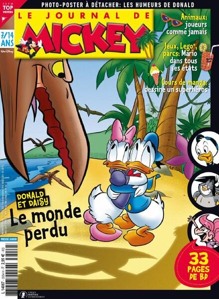 Le Journal de Mickey – 29 juillet 2020 Cover