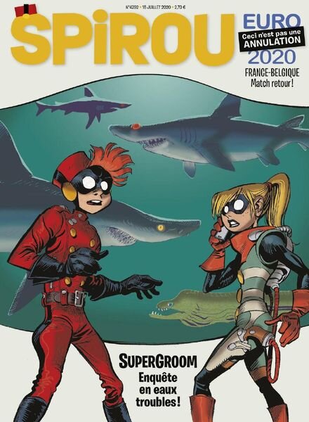 Le Journal de Spirou – 15 Juillet 2020 Cover