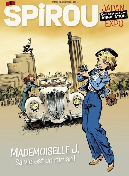 Le Journal de Spirou – 22 Juillet 2020 Cover