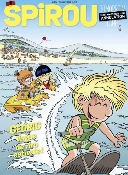 Le Journal de Spirou – 29 Juillet 2020 Cover