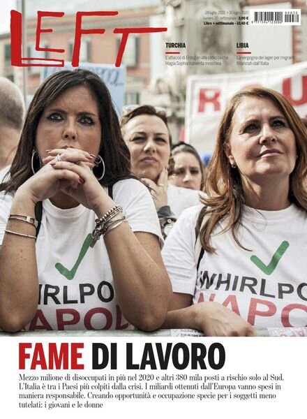 Left – 24 Luglio 2020 Cover