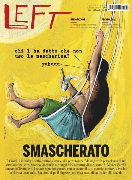 Left – 7 Agosto 2020 Cover