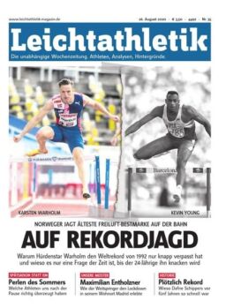 Leichtathletik – 26 August 2020