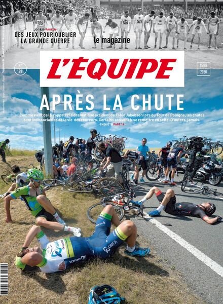 L’Equipe Magazine – 15 Aout 2020 Cover
