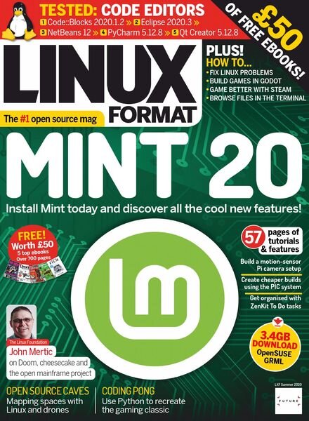 Linux Format UK – Summer 2020 Cover