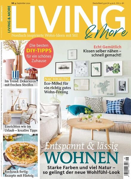 Living & More – September 2020 Cover