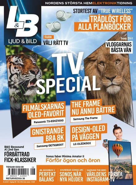 Ljud & Bild – augusti 2020 Cover