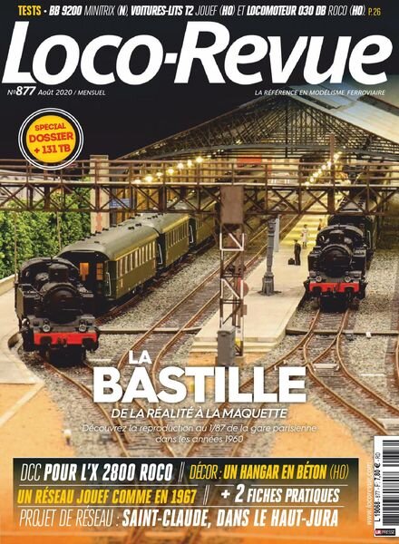 Loco-Revue – aout 2020 Cover