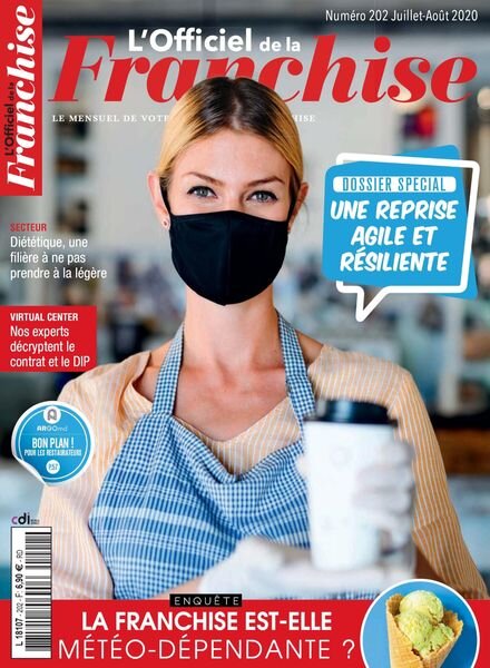 L’Officiel de la Franchise – Juillet-Aout 2020 Cover