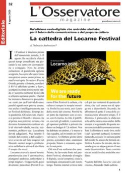 L’Osservatore – 8 Agosto 2020
