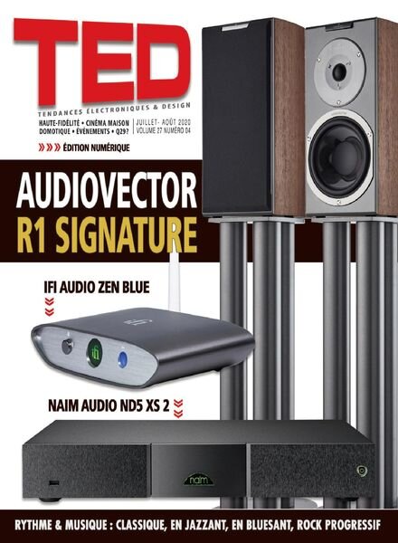 Magazine TED par QA&V – juillet 2020 Cover