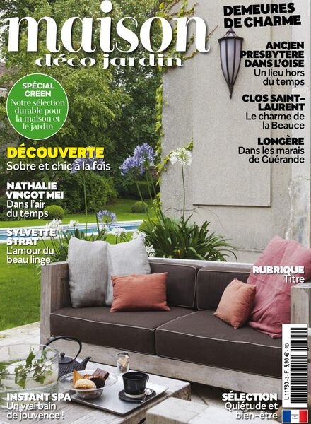 Maison deco jardin – Aout-Octobre 2020 Cover