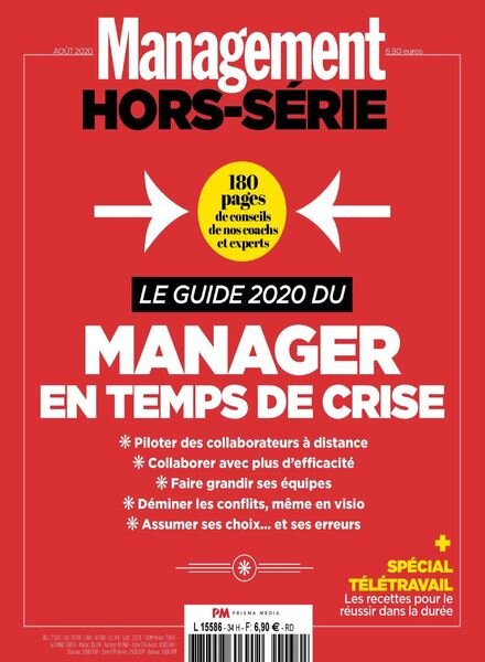 Management – Hors-Serie – Aout 2020 Cover