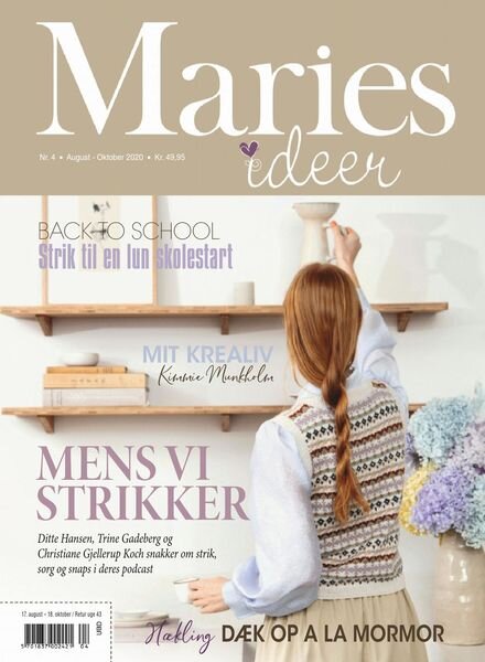 Maries Ideer – oktober 2020 Cover