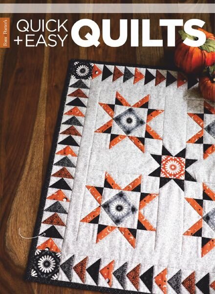 McCall’s Quick Quilts – October 2020 Cover