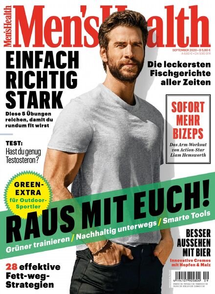 Men’s Health Germany – September 2020 Cover