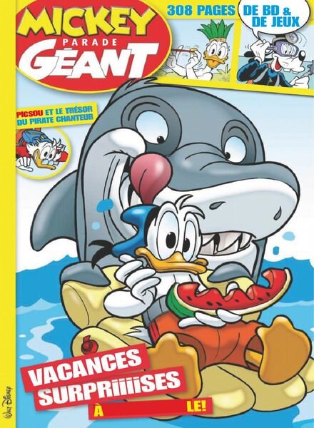 Mickey Parade Geant – juillet 2020 Cover