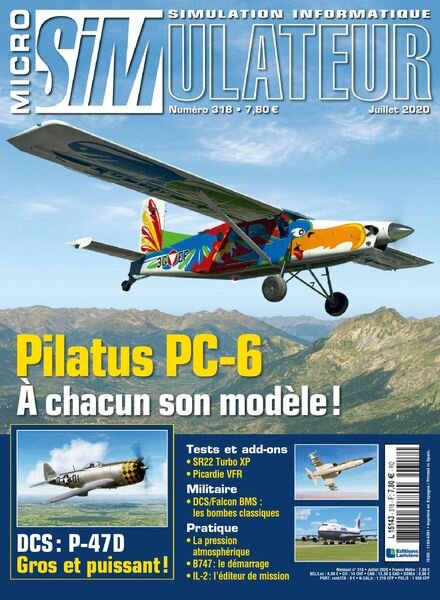 Micro Simulateur – juillet 2020 Cover