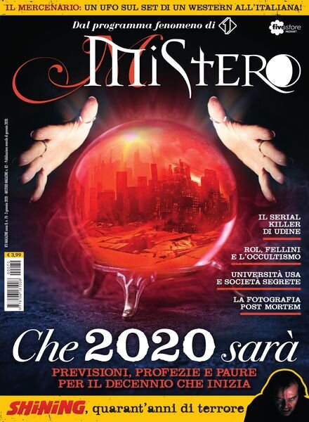 Mistero – Gennaio 2020 Cover