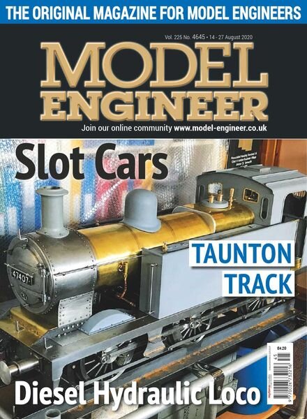 Model Engineer – Issue 4645 – 14 August 2020 Cover