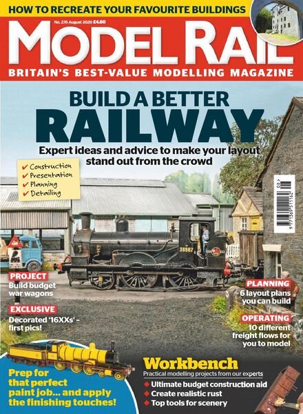 Model Rail – August 2020 Cover