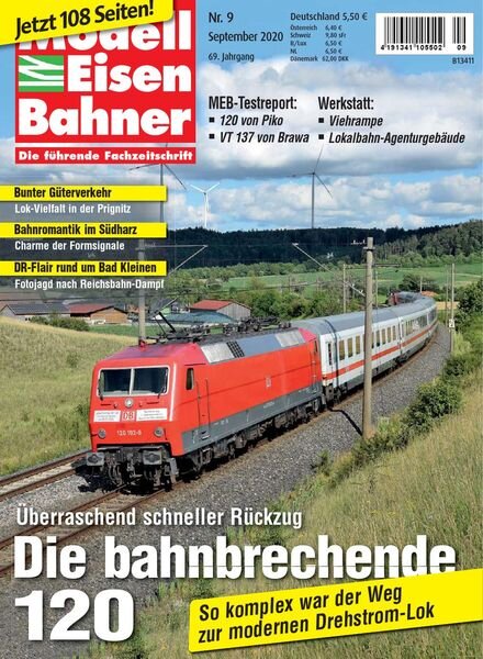 ModellEisenBahner – September 2020 Cover