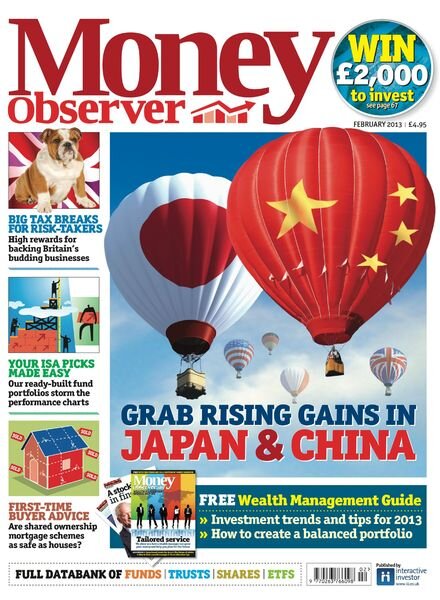 Money Observer – February 2013 Cover