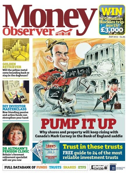 Money Observer – July 2013 Cover