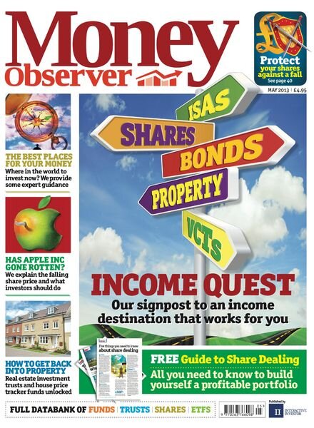 Money Observer – May 2013 Cover