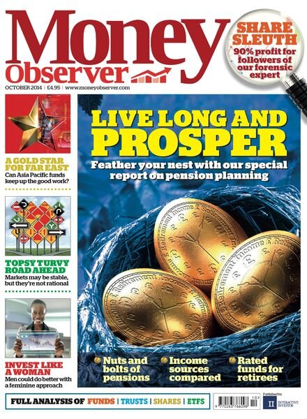 Money Observer – October 2014 Cover
