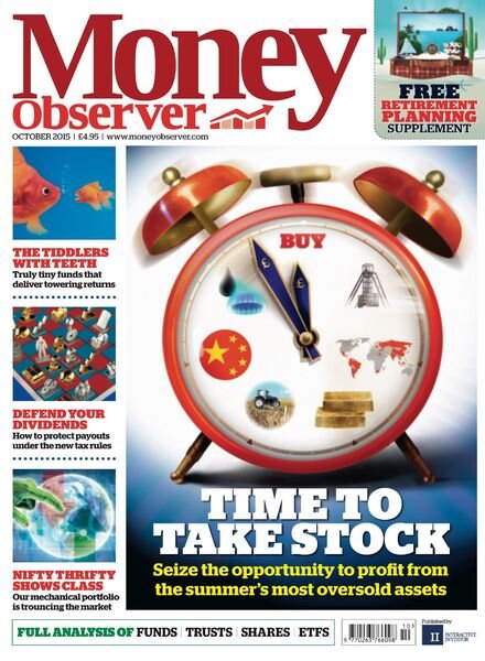Money Observer – October 2015 Cover