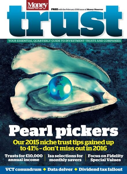 Money Observer – Trust 2016 Cover