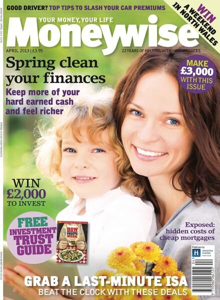 Moneywise – April 2013 Cover