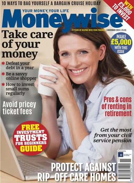 Moneywise – November 2013 Cover