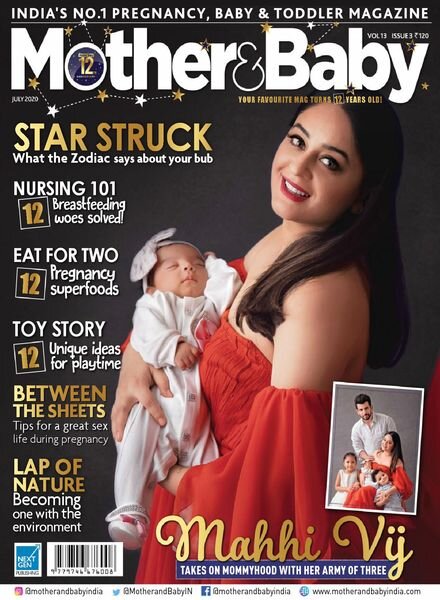 Mother & Baby India – July 2020 Cover