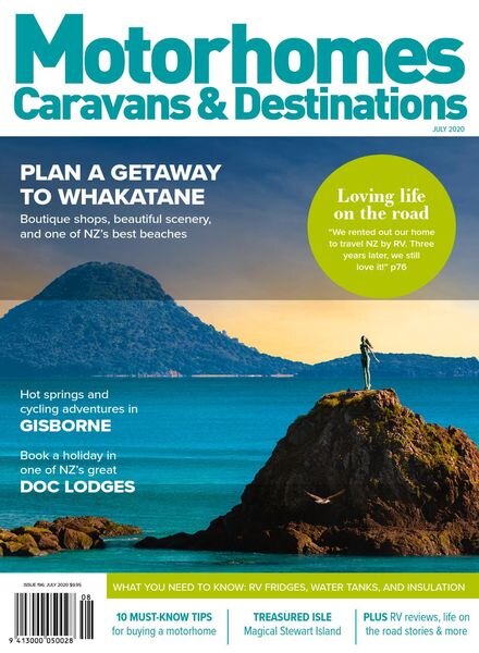 Motorhomes Caravans & Destinations – Issue 196 July 2020 Cover