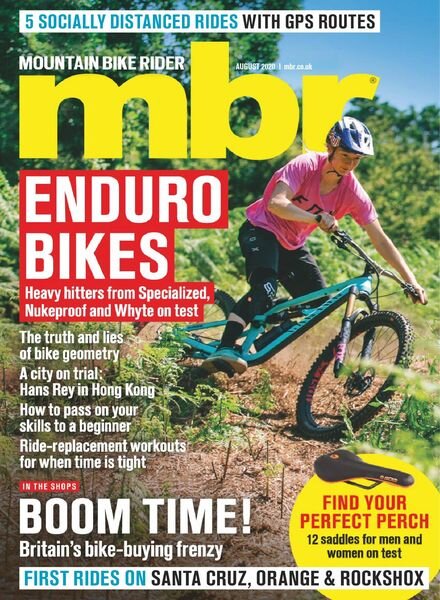 Mountain Bike Rider – August 2020 Cover