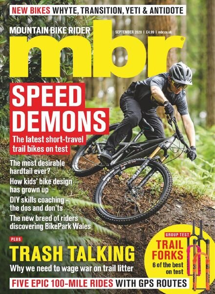Mountain Bike Rider – September 2020 Cover