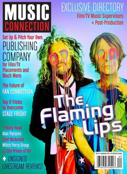 Music Connection – September 2020 Cover