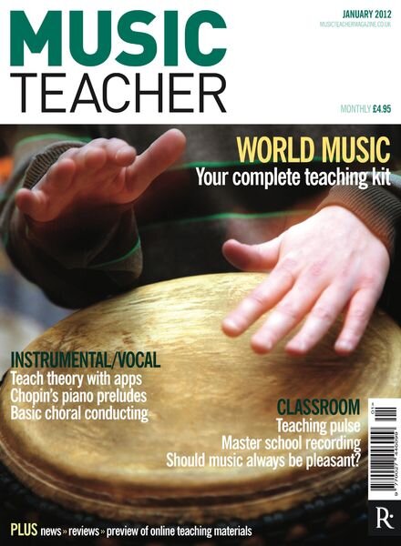 Music Teacher – January 2012 Cover