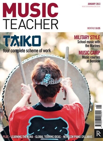 Music Teacher – January 2013 Cover