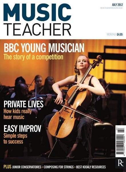 Music Teacher – July 2012 Cover