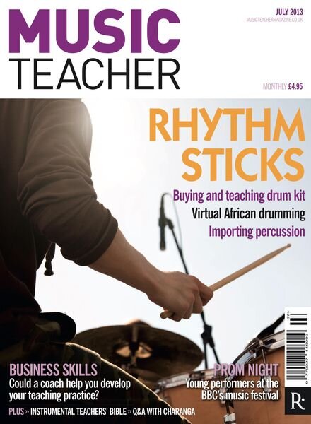 Music Teacher – July 2013 Cover