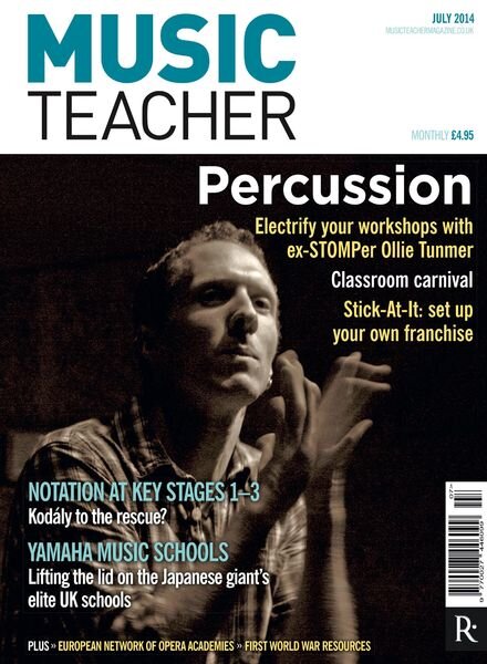 Music Teacher – July 2014 Cover