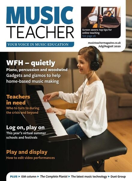Music Teacher – July-August 2020 Cover