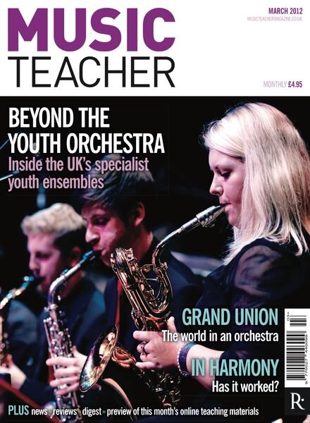 Music Teacher – March 2012 Cover